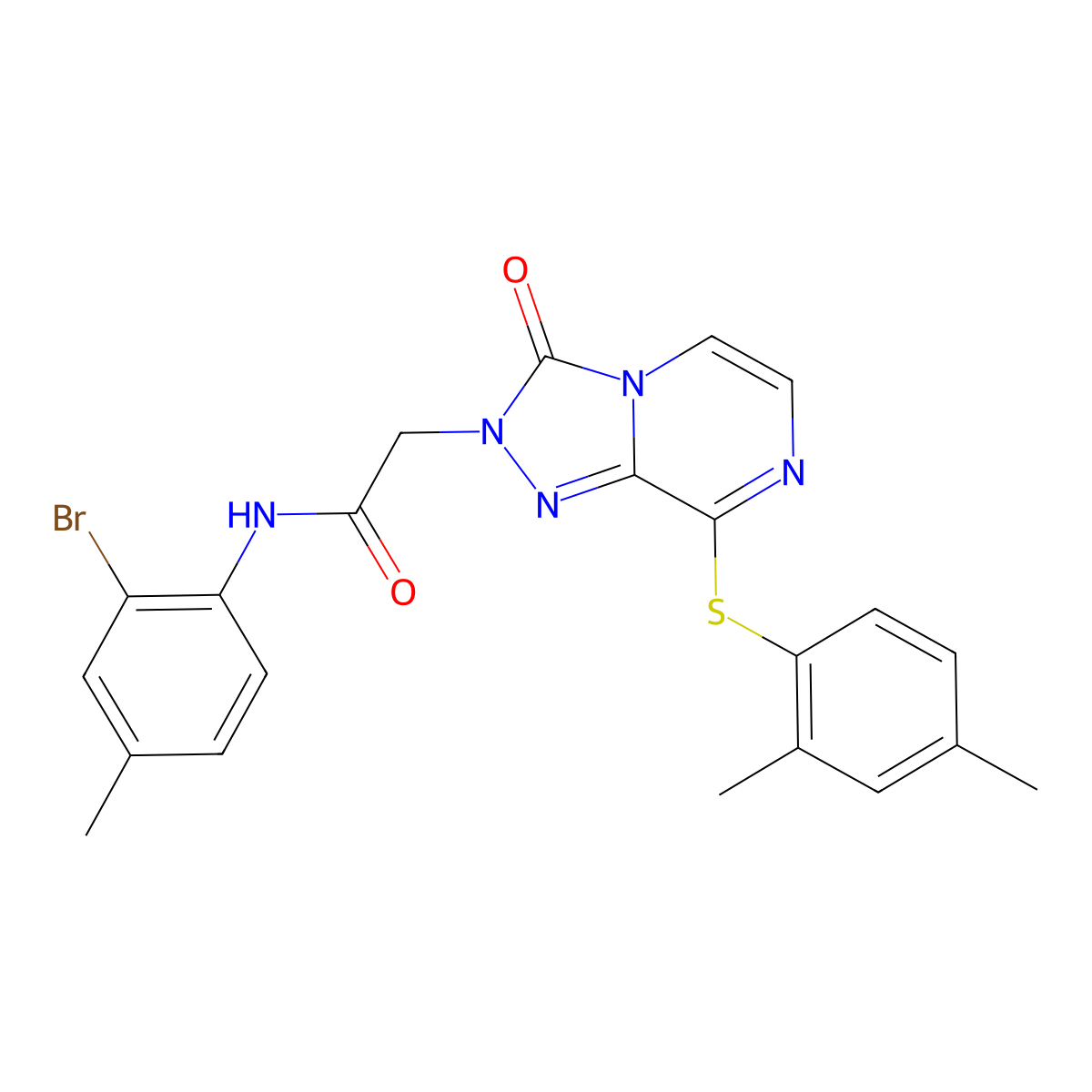 N-[6-({[(3-chloro-4-methylphenyl)amino]carbonyl}amino)-1,3-benzothiazol-2-yl]benzenesulfonamide molecular structure, CAS 1251601-62-3