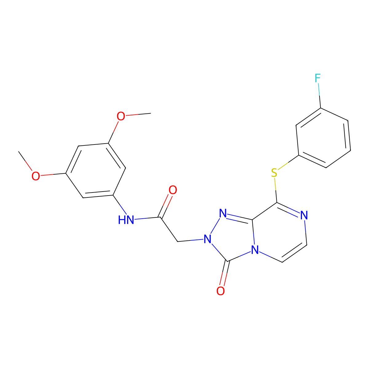 3-[4-(2-cyclopropyl-1,3-thiazol-4-yl)phenyl]-5-(1-methyl-1H-pyrazol-5-yl)-1,2,4-oxadiazole molecular structure, CAS 1251601-67-8
