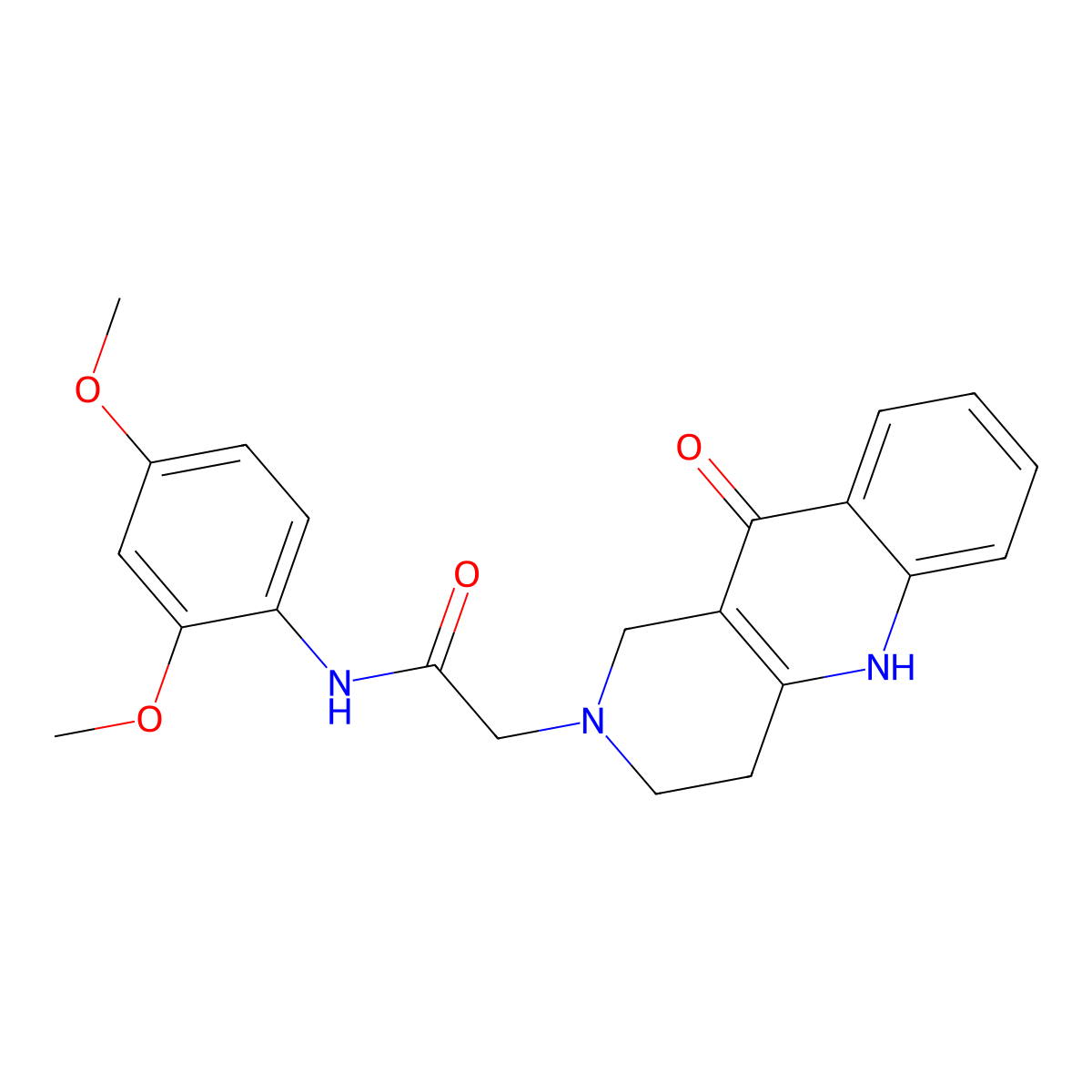 N-(2,4-dimethoxyphenyl)-2-(10-oxo-3,4-dihydrobenzo[b][1,6]naphthyridin-2(1H,5H,10H)-yl)acetamide molecular structure, CAS 1251611-81-0