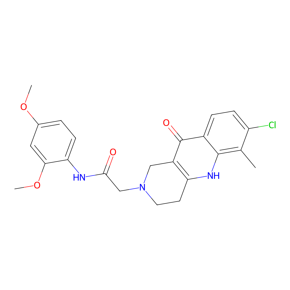 N-(3,5-dimethylphenyl)-2-(piperidin-1-ylcarbonyl)quinolin-4-amine molecular structure, CAS 1251612-60-8