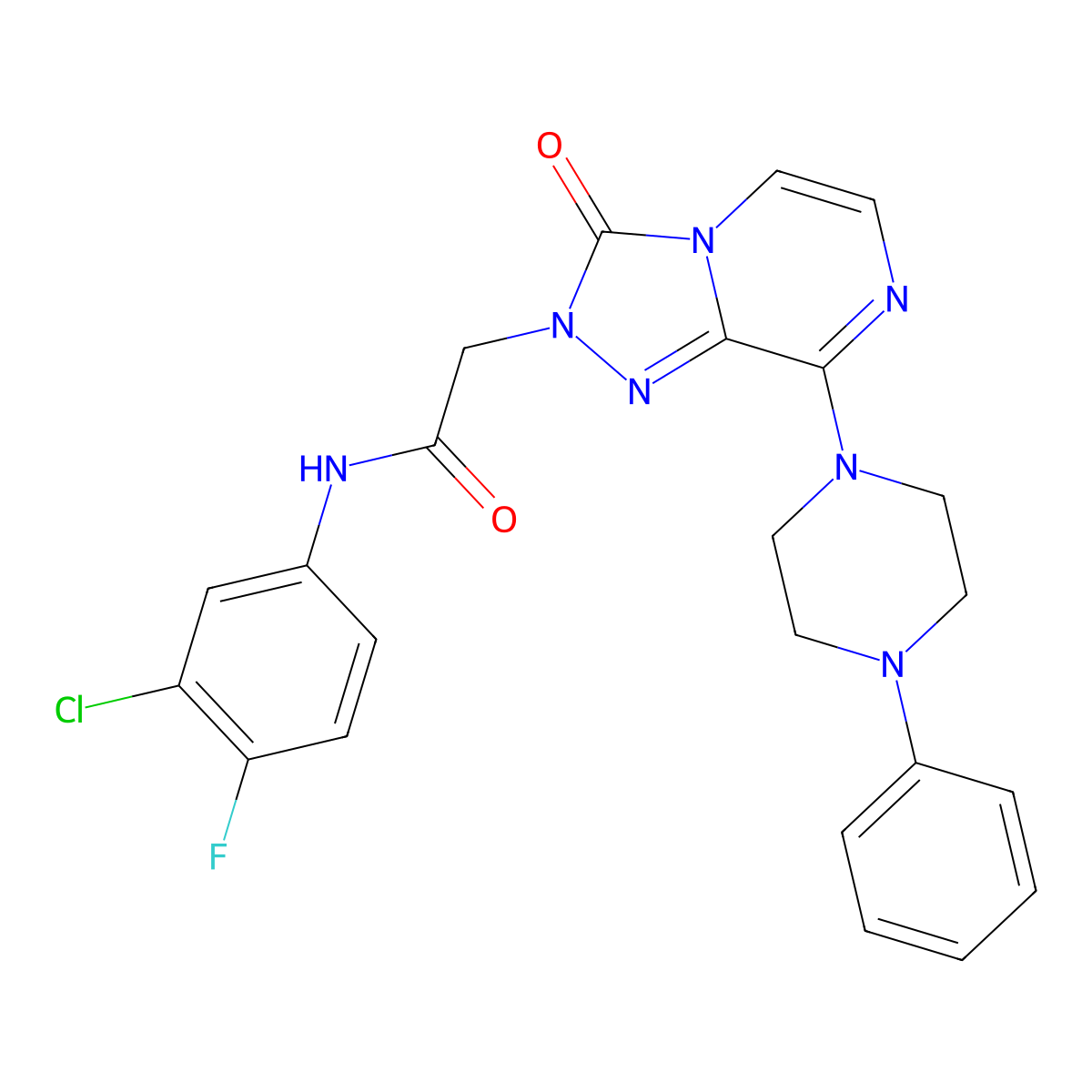 Ethyl 1-({5-[(3-methylbutanoyl)amino]-2-piperazin-1-ylpyridin-3-yl}carbonyl)piperidine-4-carboxylate molecular structure, CAS 1251614-55-7