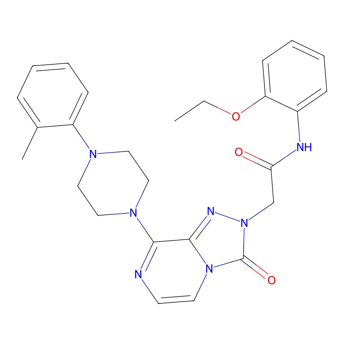 N-(4-bromo-3-methylphenyl)-5-ethyl-1-methyl-4-oxo-4,5-dihydro-1H-pyrrolo[3,2-c]pyridine-2-carboxamide molecular structure, CAS 1251614-70-6