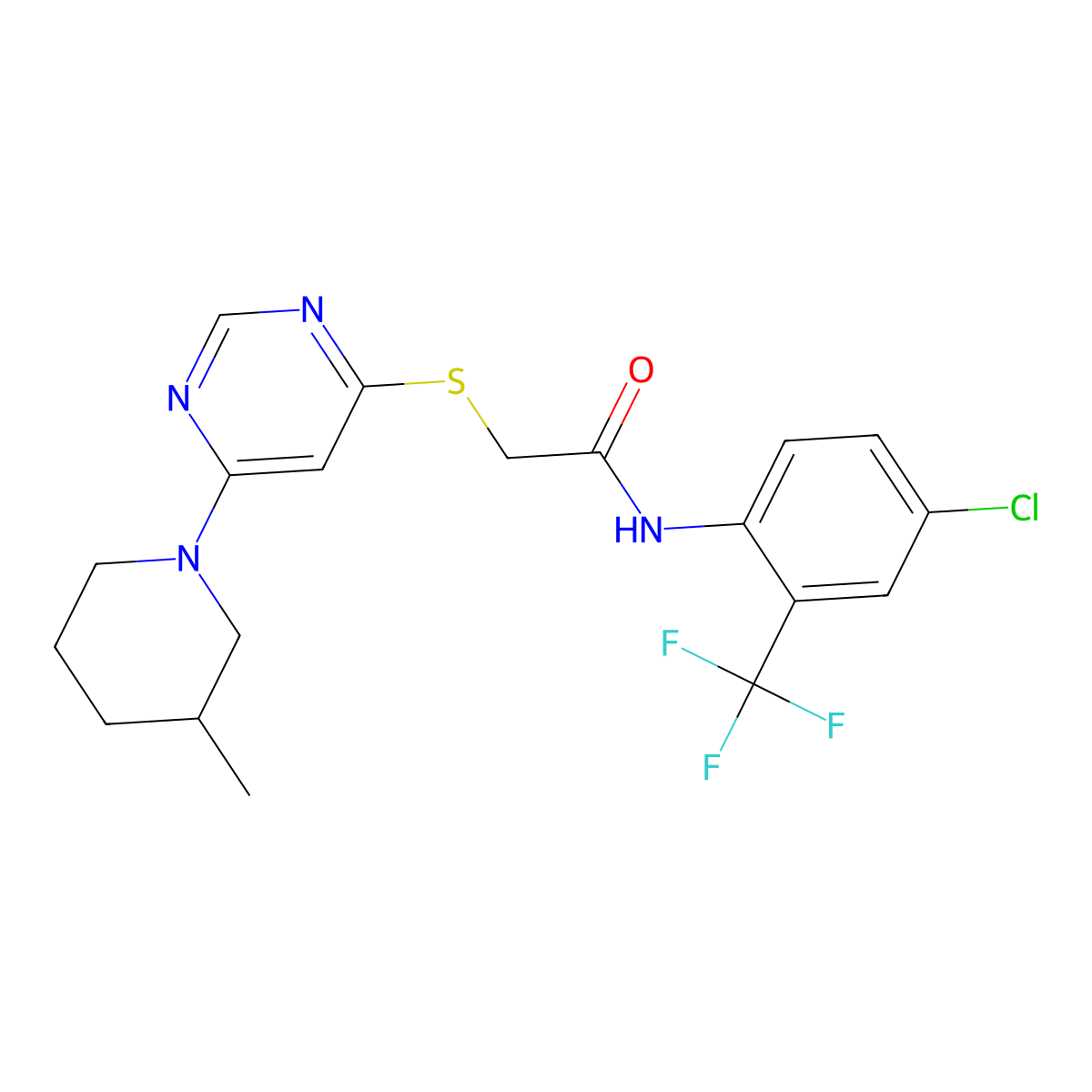 N-(3-methylbutyl)-1-{4-[(phenylsulfonyl)amino]benzoyl}prolinamide molecular structure, CAS 1251615-12-9