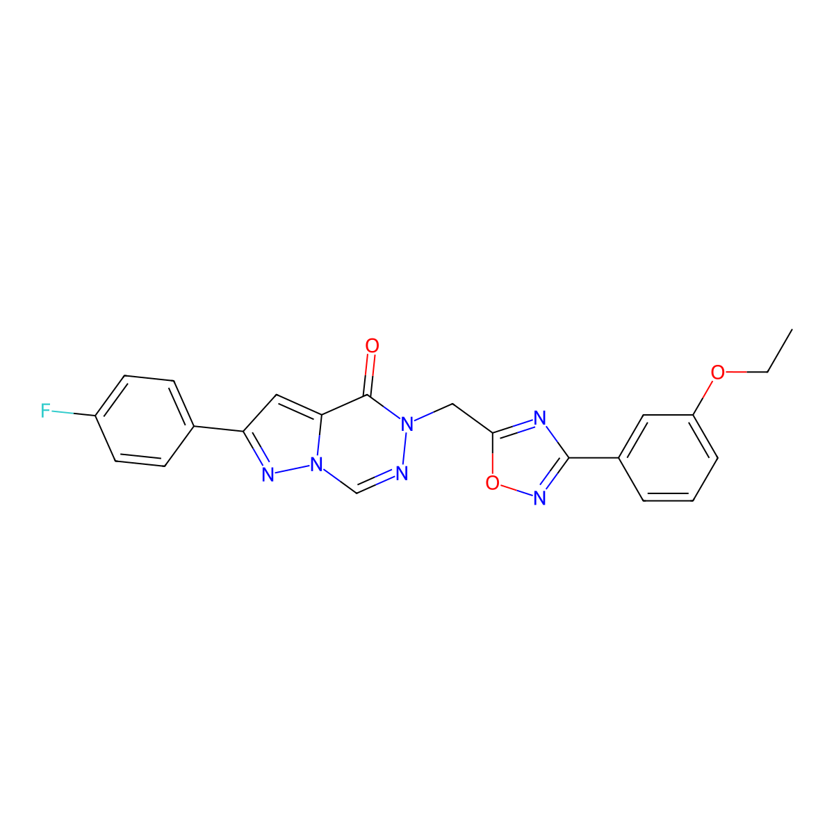 6-(4-{[(4-fluorophenoxy)acetyl]amino}phenyl)-N,N-dimethylimidazo[2,1-b][1,3]thiazole-3-carboxamide molecular structure, CAS 1251615-63-0