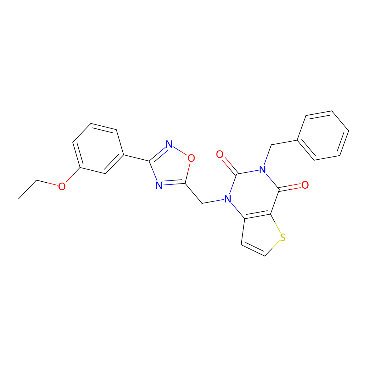 2-(azepan-1-ylcarbonyl)-N-(2,5-difluorophenyl)-3,5,6-trimethyl-1-benzofuran-7-sulfonamide molecular structure, CAS 1251617-13-6