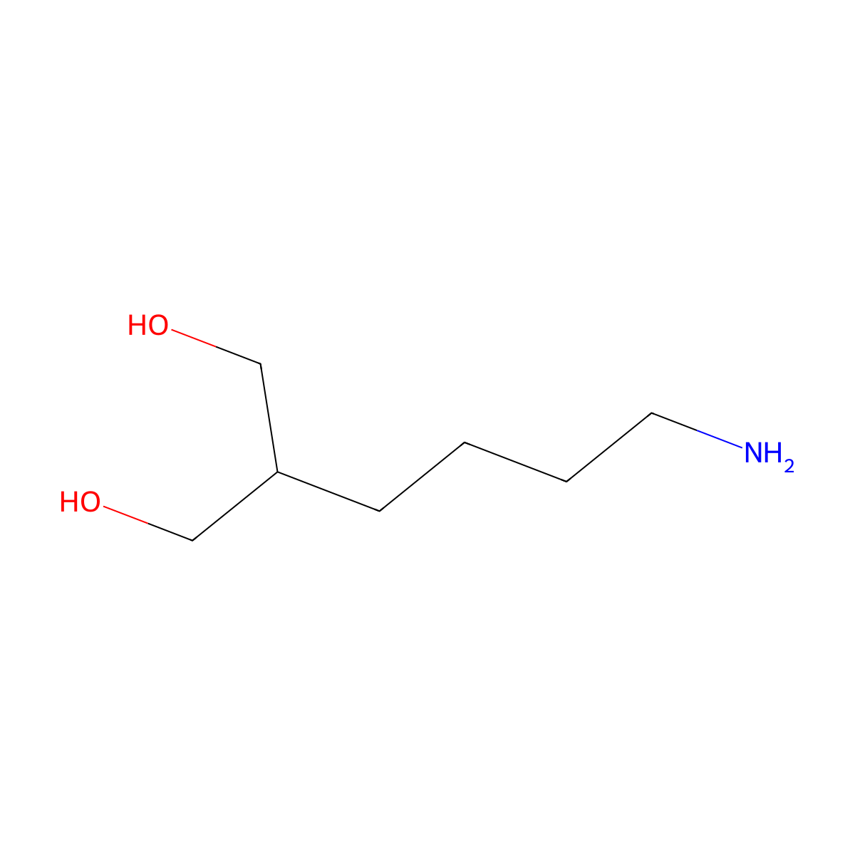 2-(4-Aminobutyl)-1,3-propanediol molecular structure, CAS 125162-81-4