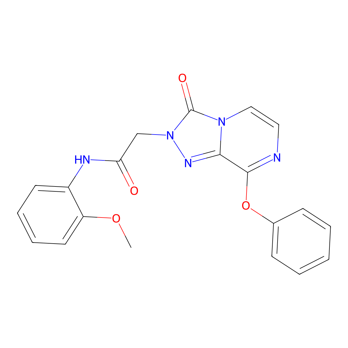 N-(2-methoxyphenyl)-2-(3-oxo-8-phenoxy-[1,2,4]triazolo[4,3-a]pyrazin-2(3H)-yl)acetamide molecular structure, CAS 1251621-13-2