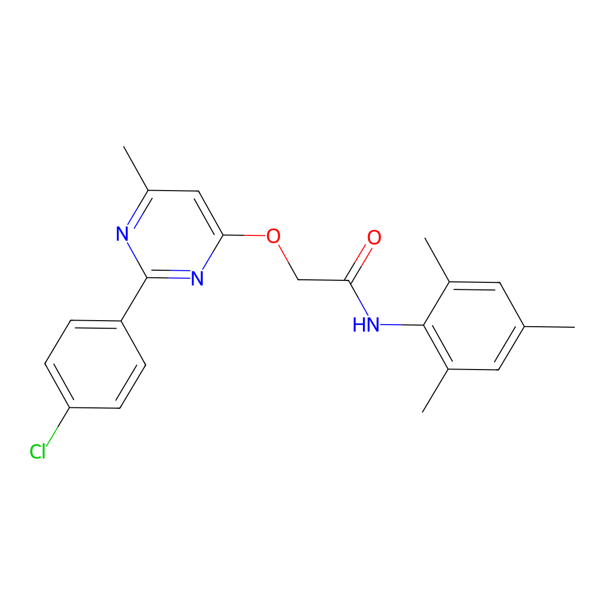 1-{3-[(2-chlorobenzoyl)amino]benzoyl}-N-(2-phenylethyl)piperidine-4-carboxamide molecular structure, CAS 1251625-81-6