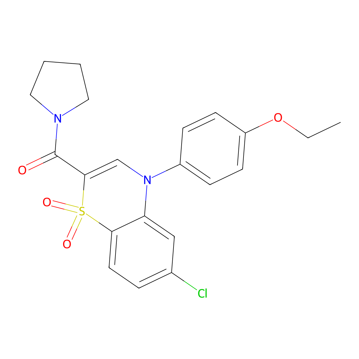 N-cyclopentyl-2,3-dioxoindoline-5-sulfonamide molecular structure, CAS 1251673-04-7