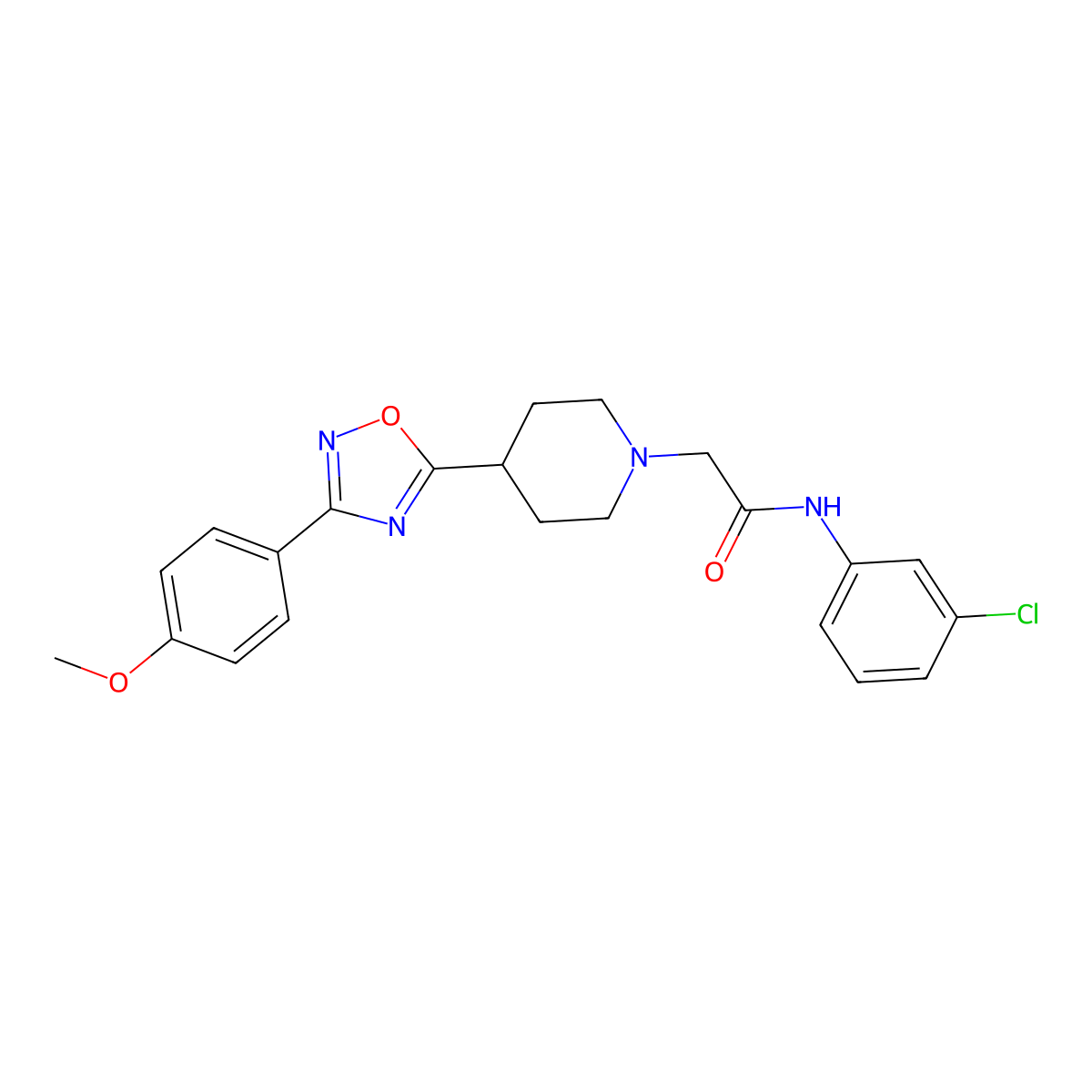 1-[(2E)-3-phenylprop-2-enoyl]-4-{[4-(piperidin-1-ylcarbonyl)phenoxy]methyl}piperidine molecular structure, CAS 1251679-79-4