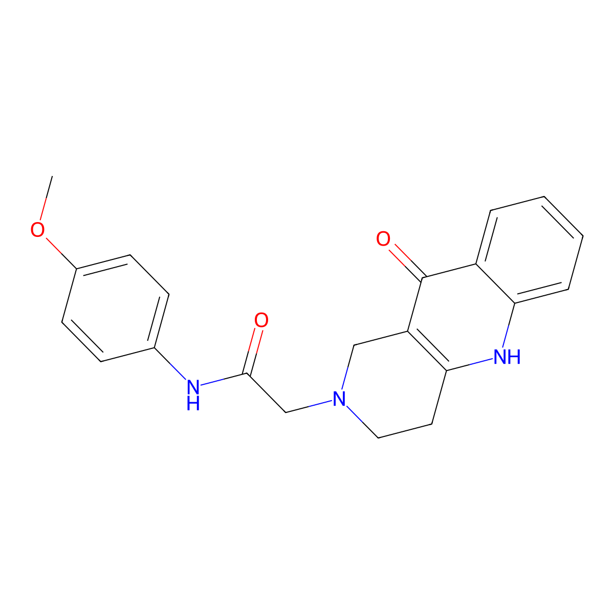 N-(4-methoxyphenyl)-2-(10-oxo-3,4-dihydrobenzo[b][1,6]naphthyridin-2(1H,5H,10H)-yl)acetamide molecular structure, CAS 1251688-33-1