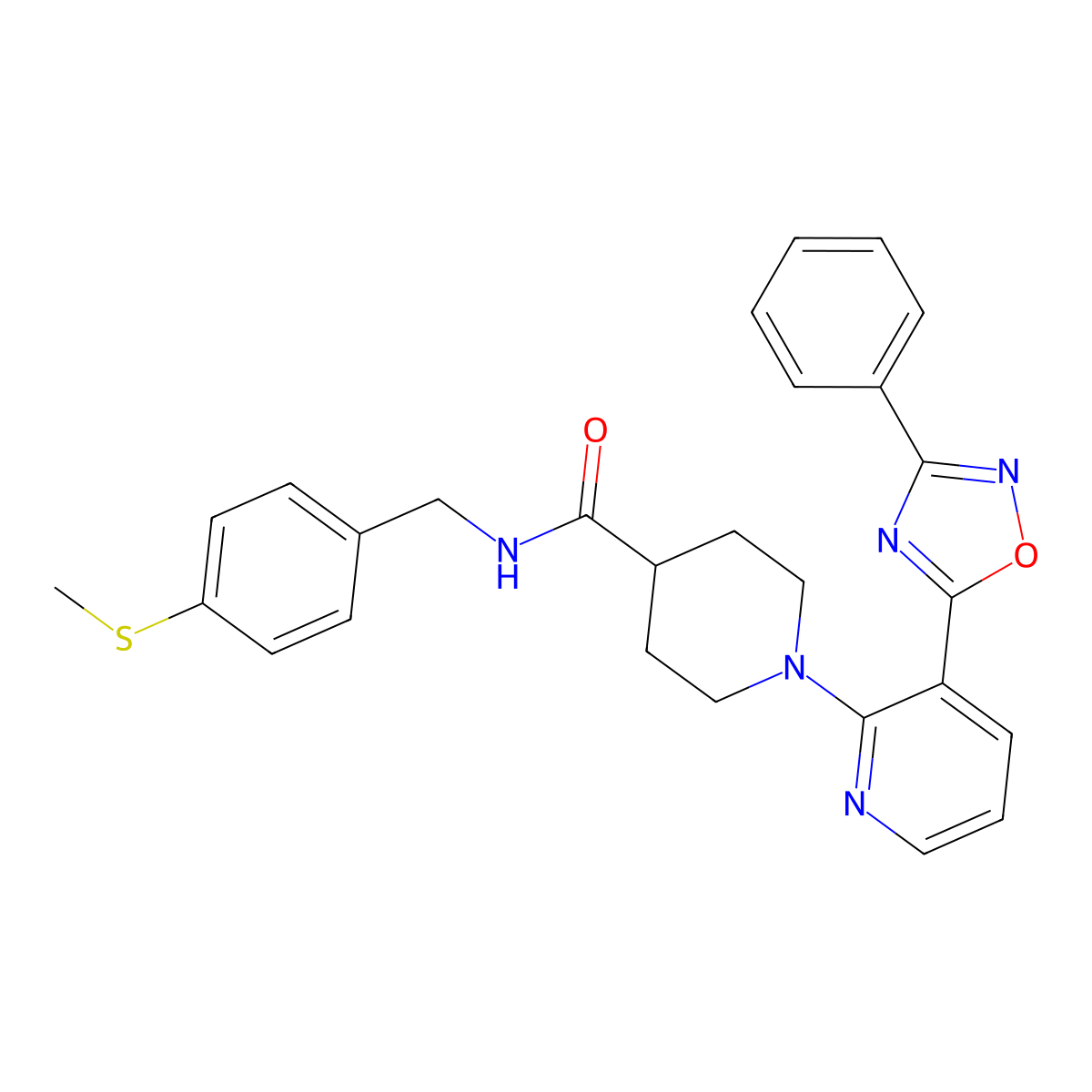 5-(3,4-dimethylisoxazol-5-yl)-N-(3,4,5-trimethoxyphenyl)thiophene-2-sulfonamide molecular structure, CAS 1251692-05-3