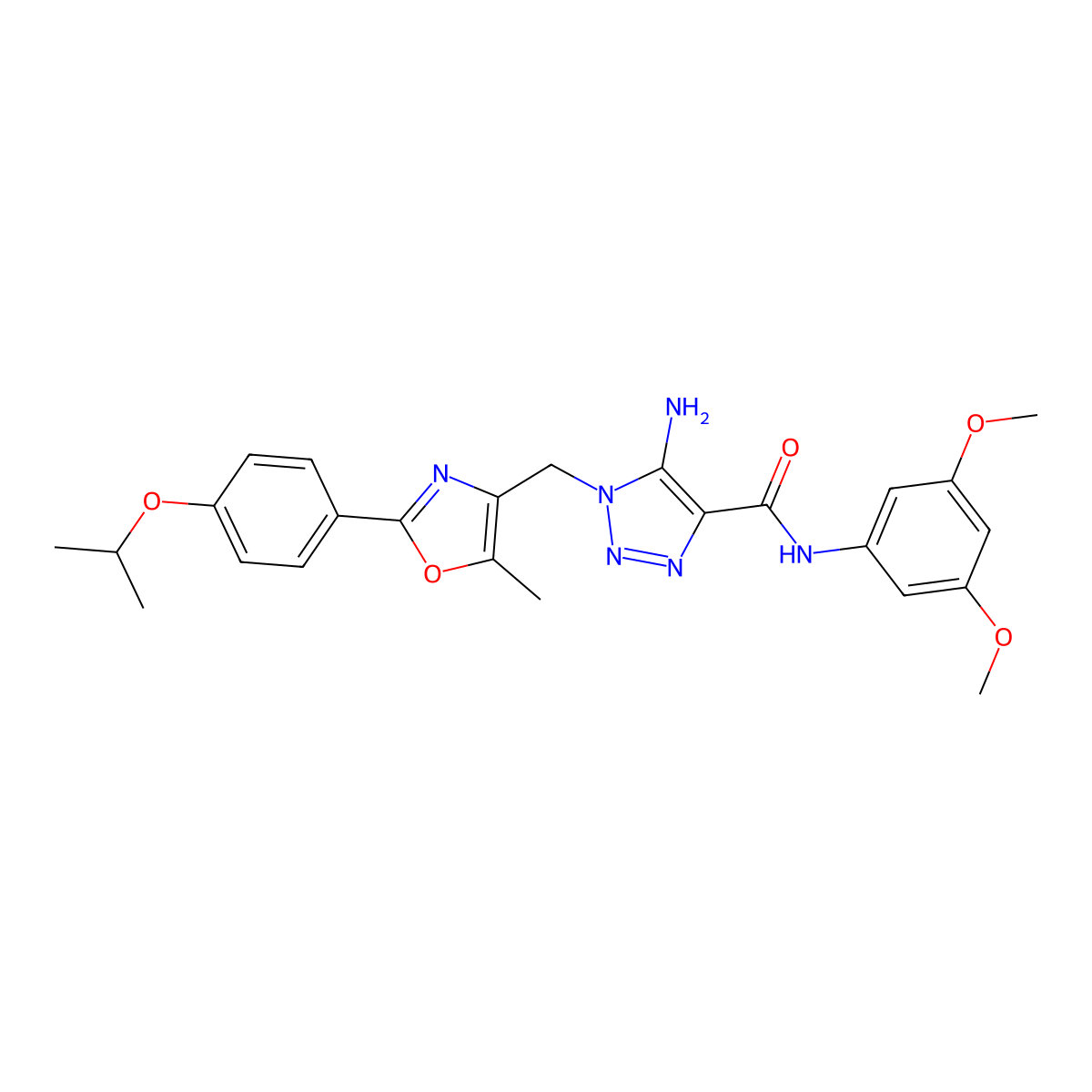 N-(3-methoxypropyl)-5-methyl-3-[(3-methylbenzoyl)amino]-1H-indole-2-carboxamide molecular structure, CAS 1251692-97-3