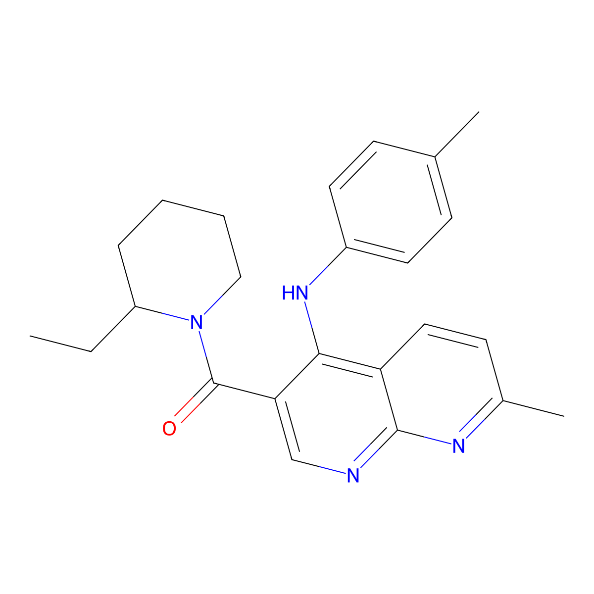 N-[2-(dimethylamino)ethyl]-1-[3-(phenylthio)pyrazin-2-yl]piperidine-4-carboxamide molecular structure, CAS 1251694-34-4