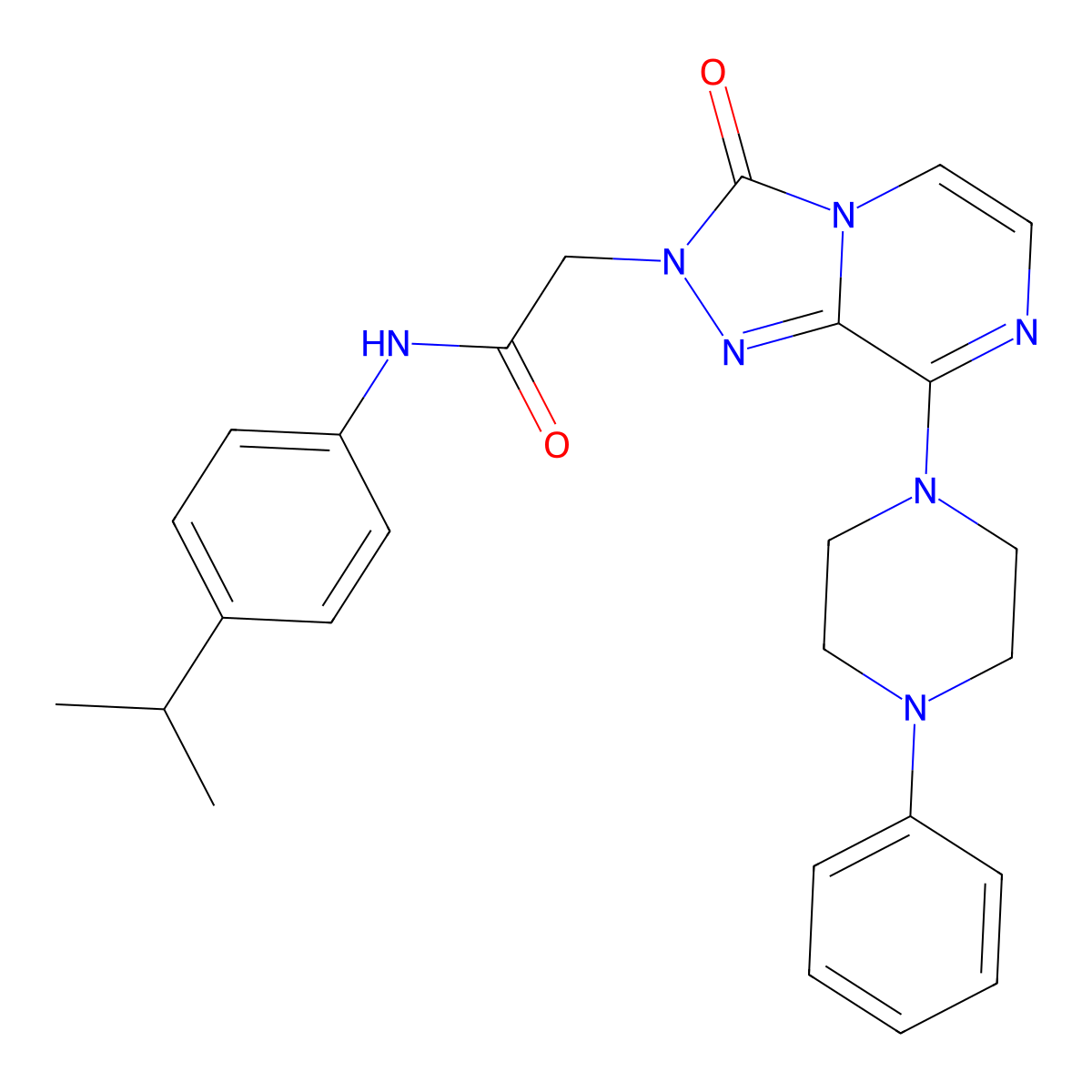 2-(2-chlorophenyl)-5-{[3-(3-methylphenyl)-1,2,4-oxadiazol-5-yl]methyl}pyrazolo[1,5-d][1,2,4]triazin-4(5H)-one molecular structure, CAS 1251695-32-5