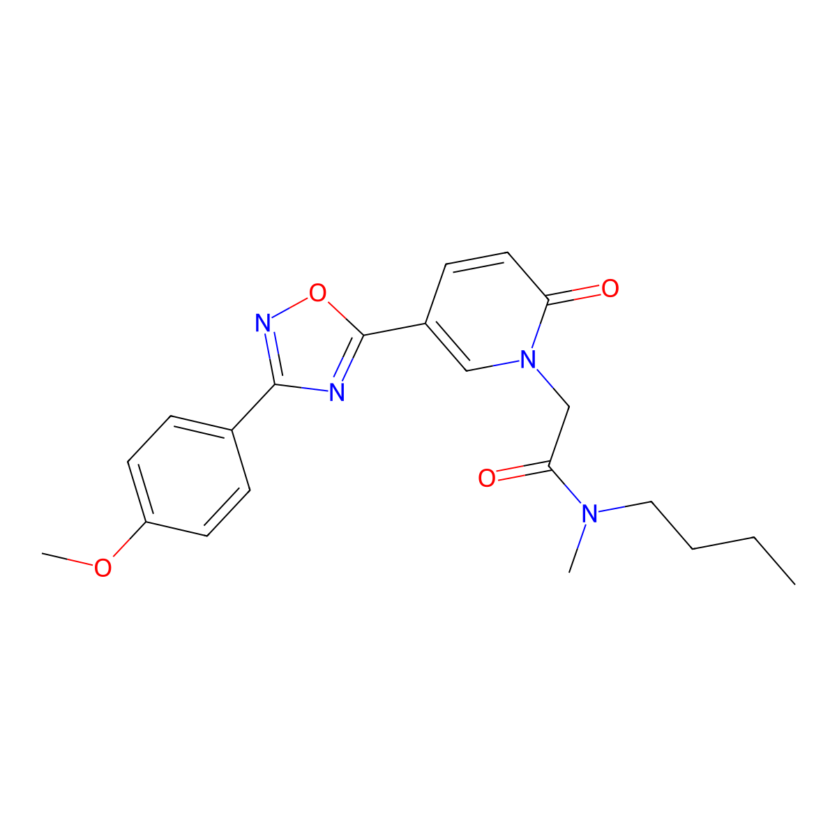 4-{[3,5-dimethyl-4-(piperidin-1-ylsulfonyl)-1H-pyrazol-1-yl]methyl}-N-(pyridin-4-ylmethyl)benzamide molecular structure, CAS 1251695-70-1