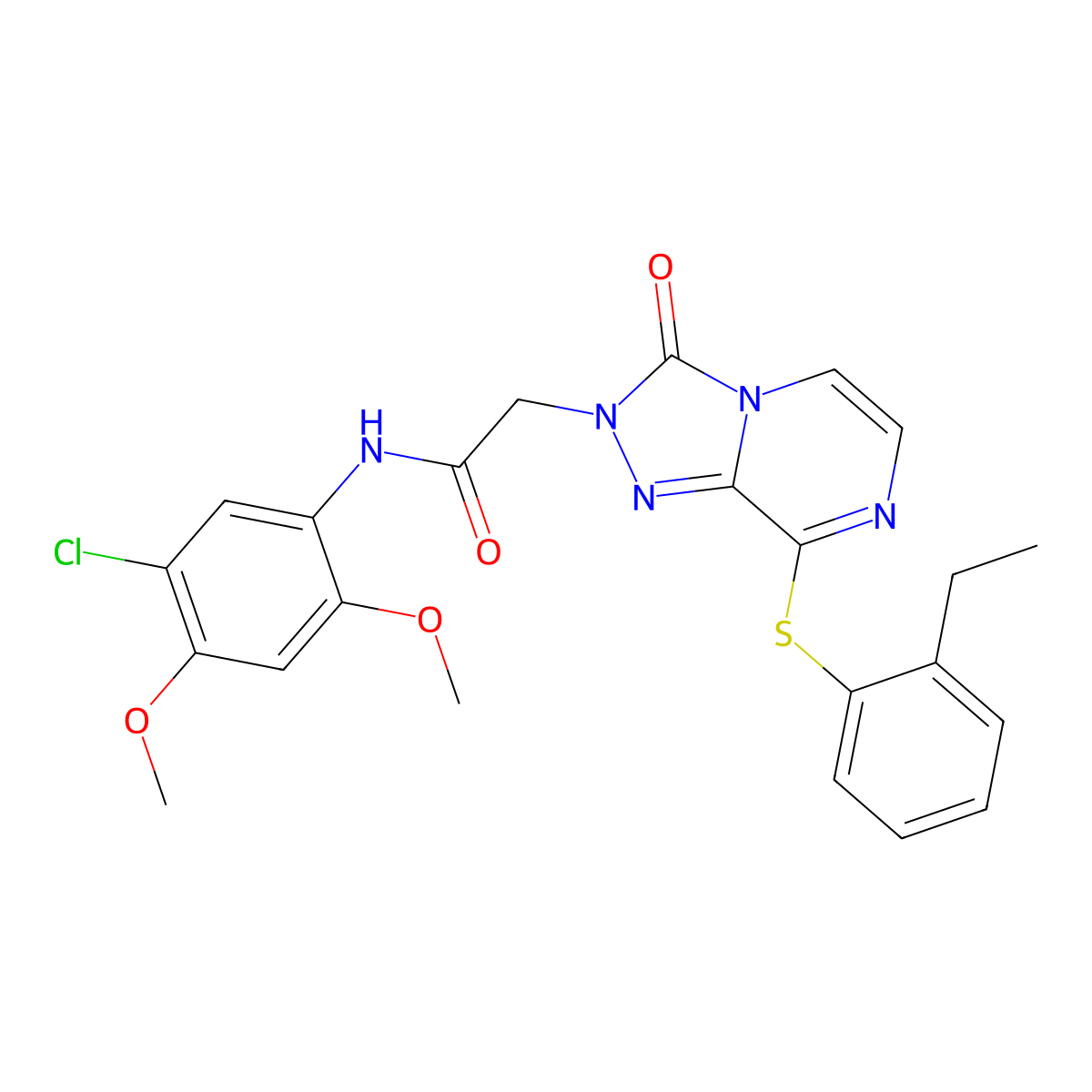 N-cyclohexyl-2-[(8-methoxy-3,5-dimethyl-4-oxo-4,5-dihydro-3H-pyrimido[5,4-b]indol-2-yl)thio]acetamide molecular structure, CAS 1251697-92-3
