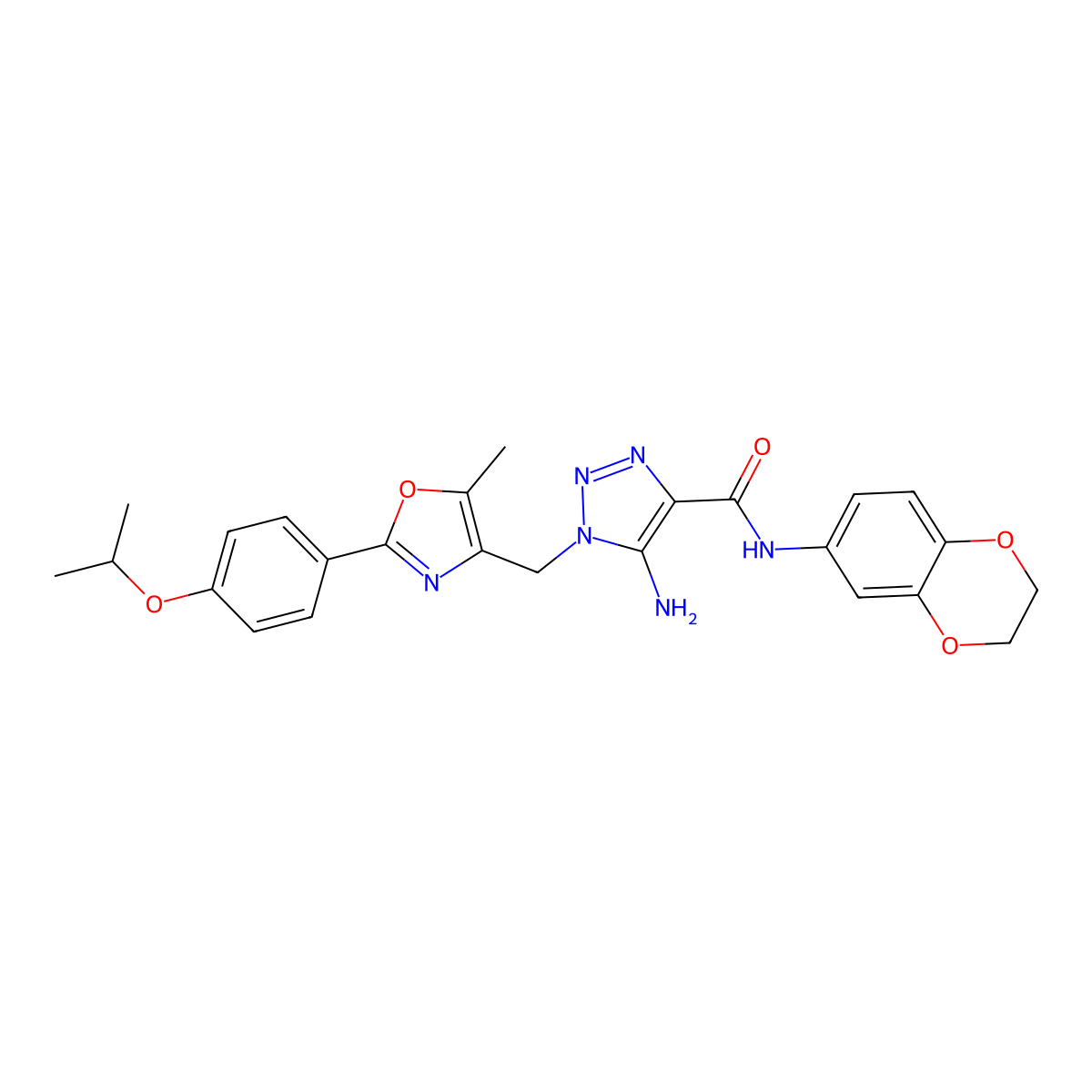 (4S)-3-[(2-methylphenyl)sulfonyl]-N-{[2-(2-thienyl)-1,3-thiazol-4-yl]methyl}-1,3-thiazolidine-4-carboxamide molecular structure, CAS 1251702-67-6