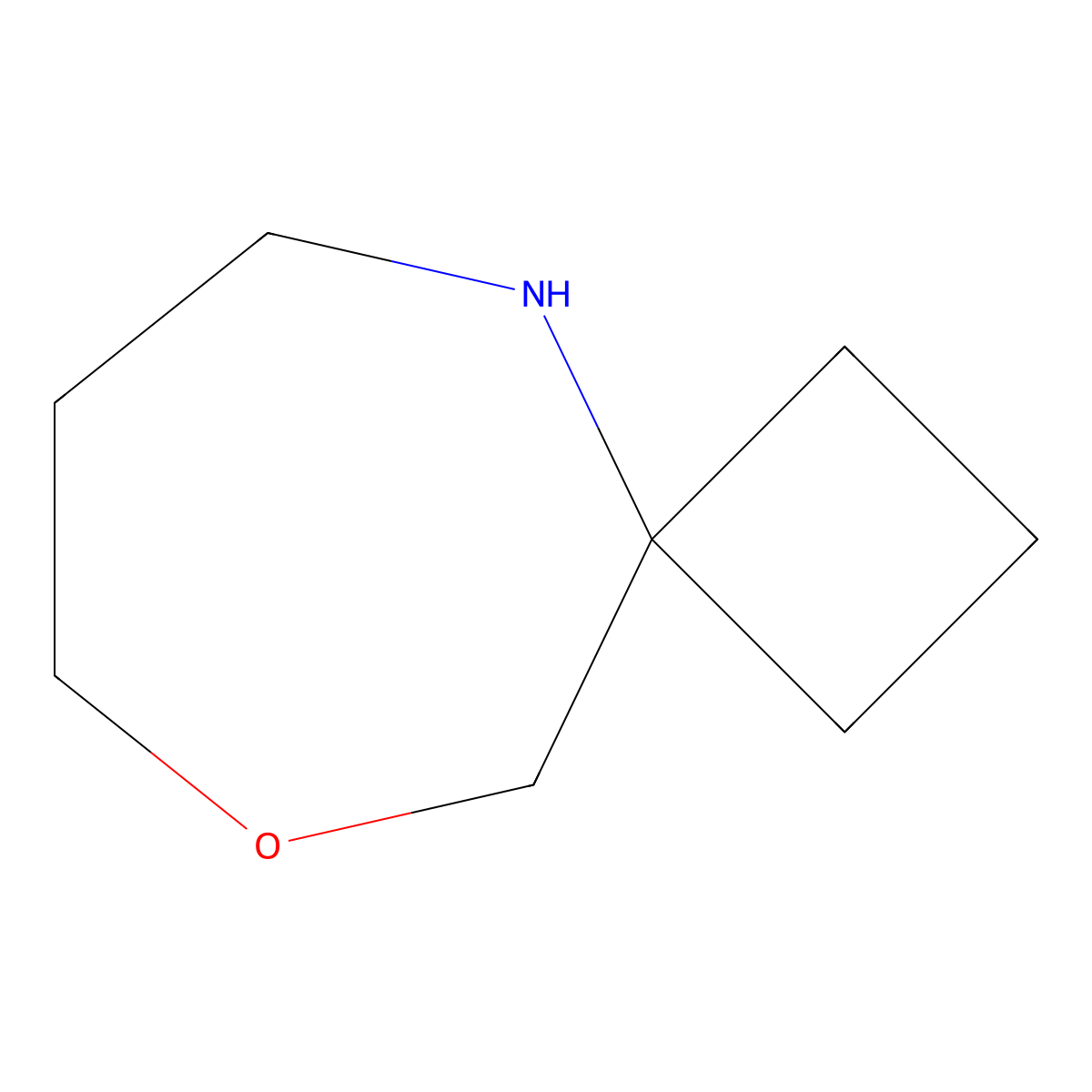 9-Oxa-5-azaspiro[3.6]decane molecular structure, CAS 1251713-00-4