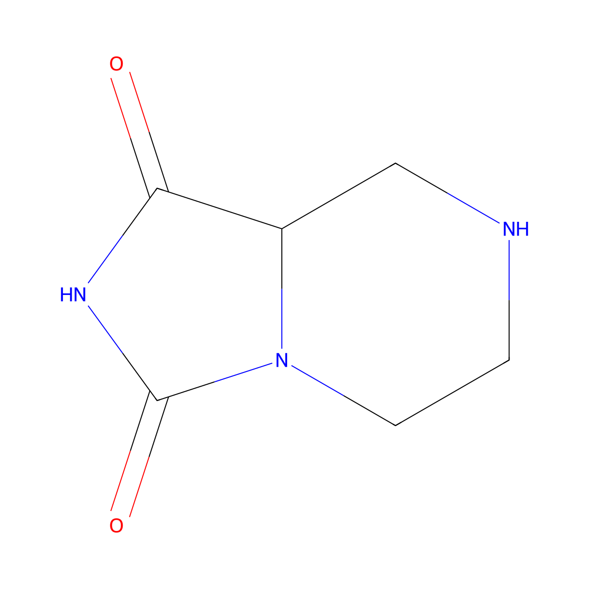 tetrahydroimidazo[1,5-a]pyrazine-1,3(2H,5H)-dione molecular structure, CAS 1251729-84-6