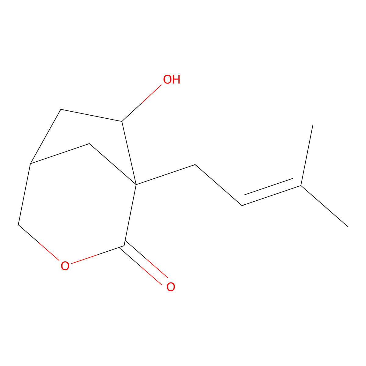 Vibralactone D molecular structure, CAS 1251748-32-9