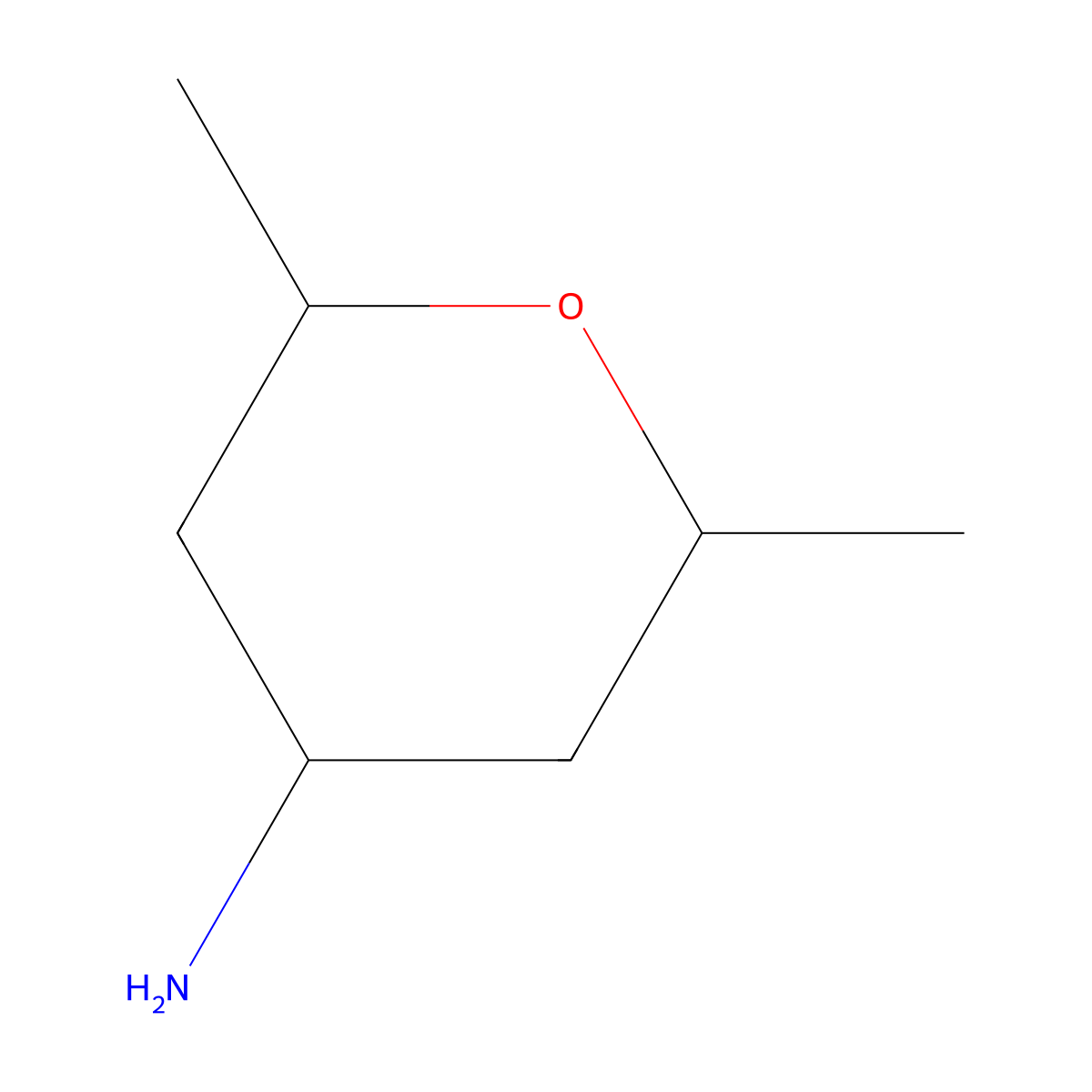 rac-(2R,6S)-2,6-dimethyloxan-4-amine molecular structure, CAS 1251772-69-6