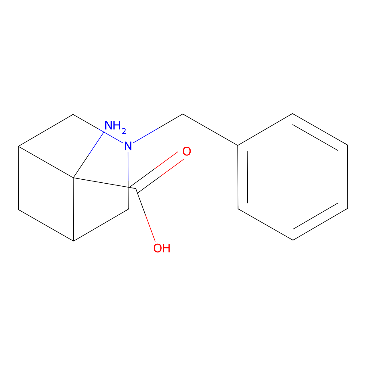 6-Amino-3-benzyl-3-azabicyclo[3.1.1]heptane-6-carboxylic acid molecular structure, CAS 1251925-15-1