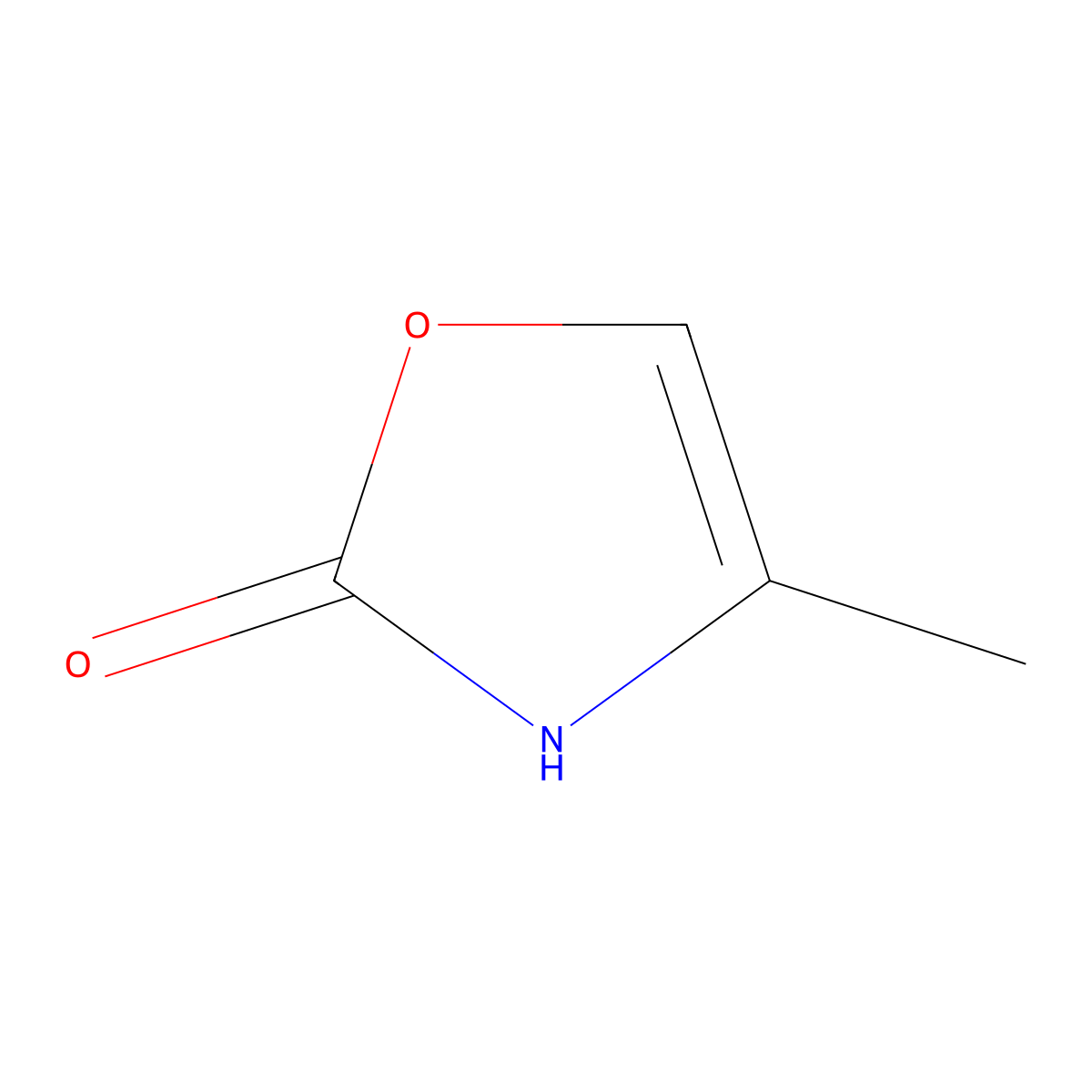 4-Methyl-2,3-dihydro-1,3-oxazol-2-one molecular structure, CAS 125210-03-9