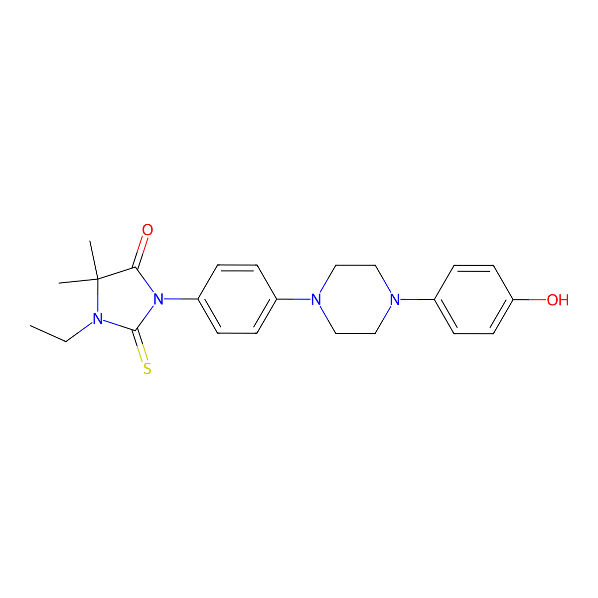 R 68151 molecular structure, CAS 125235-15-6
