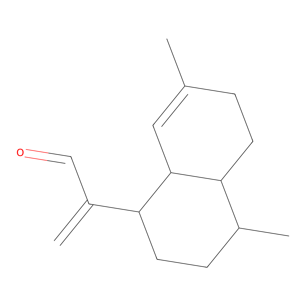 Artemisinic aldehyde molecular structure, CAS 125276-60-0