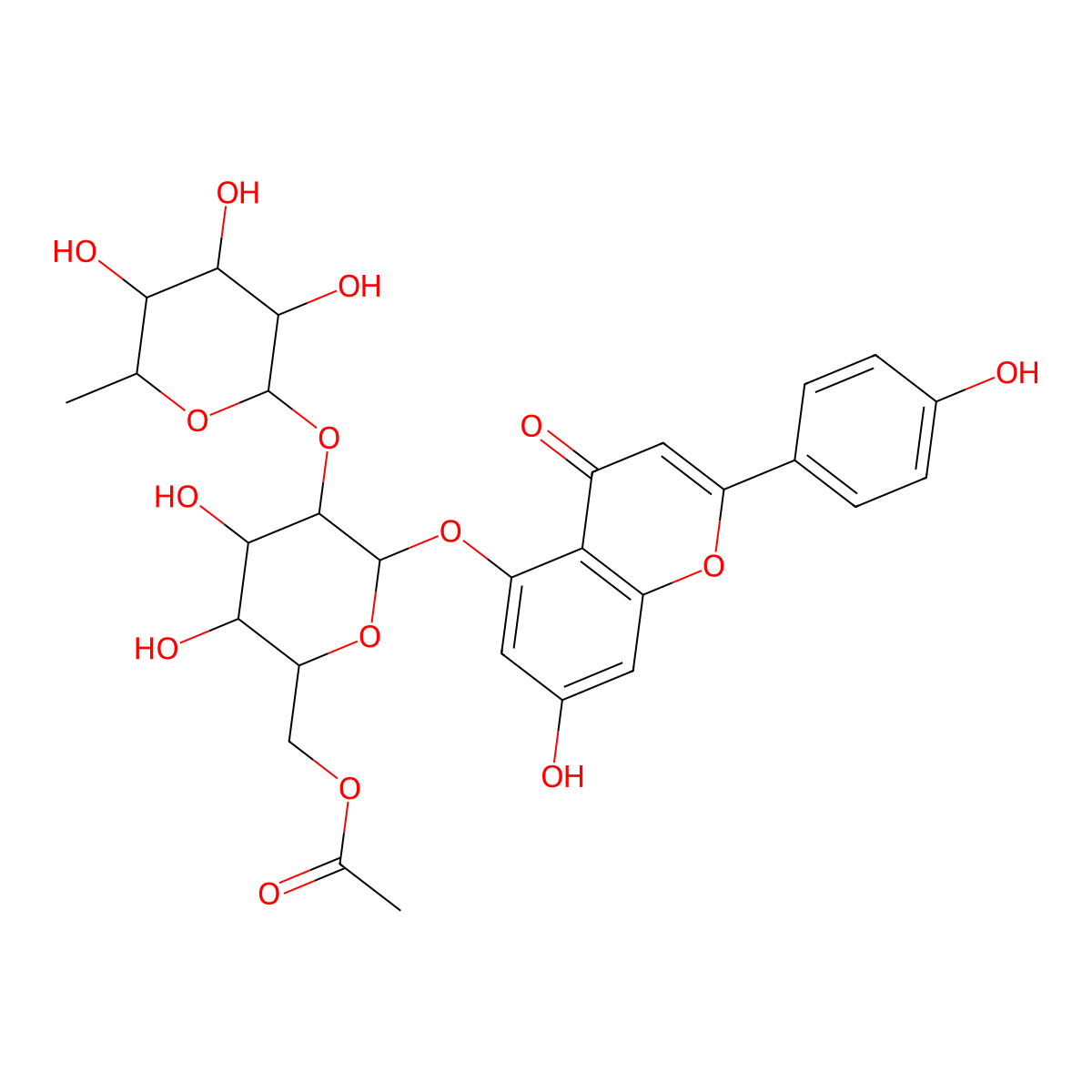 Euryanoside molecular structure, CAS 125300-52-9