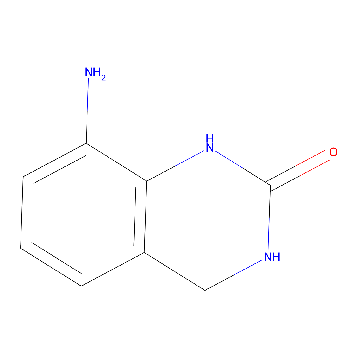 8-Amino-3,4-dihydroquinazolin-2(1H)-one molecular structure, CAS 1253225-78-3