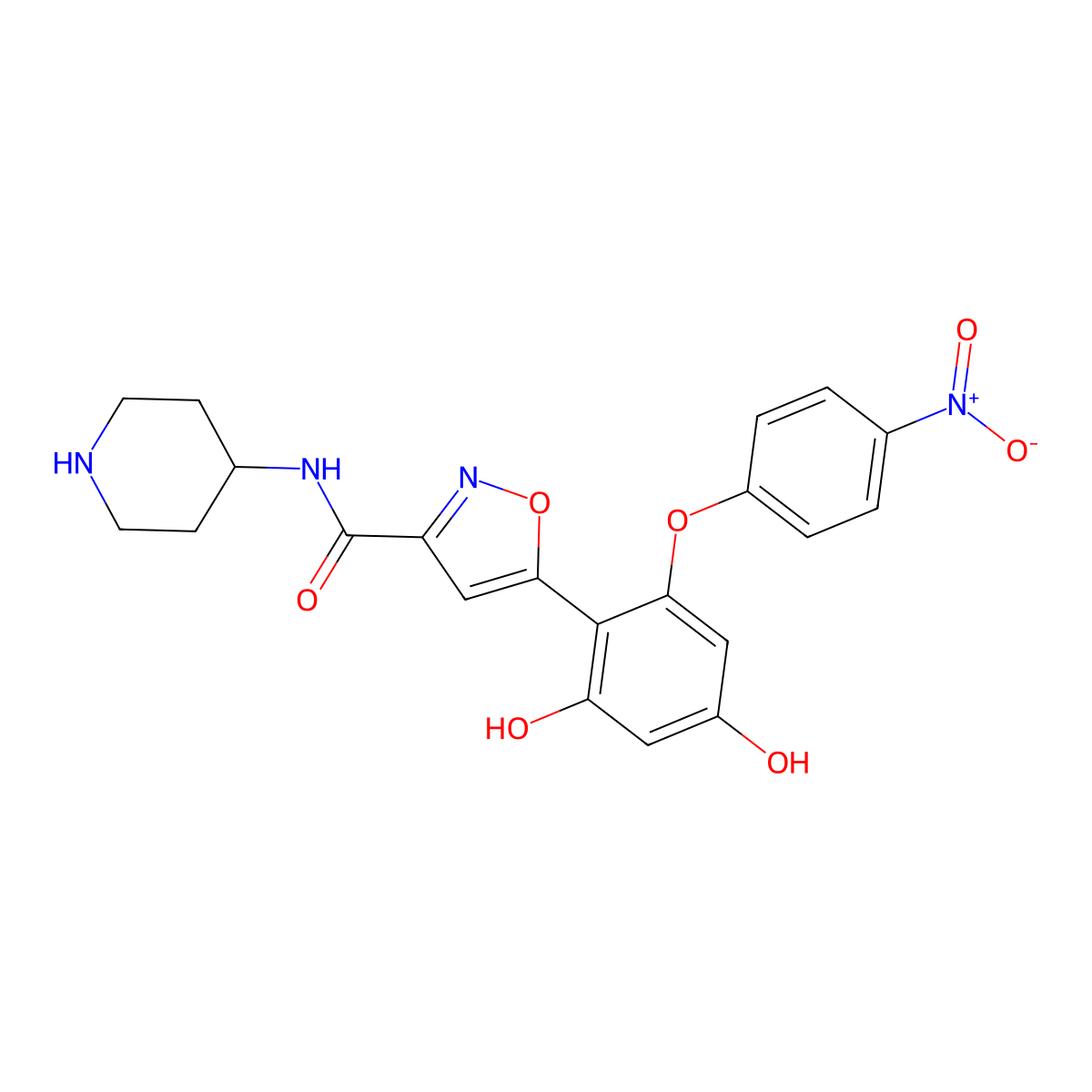 Hsp90-IN-17 molecular structure, CAS 1253584-78-9