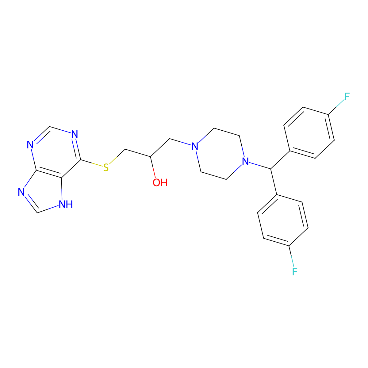 Carsatrin molecular structure, CAS 125363-87-3