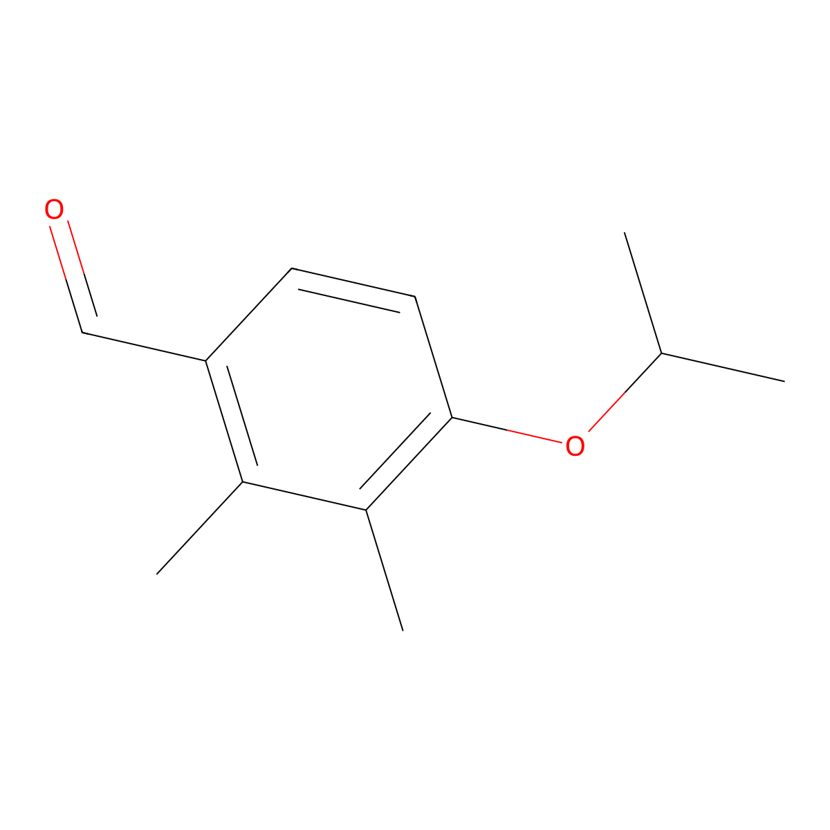 4-Isopropoxy-2,3-dimethylbenzaldehyde molecular structure, CAS 1253969-90-2