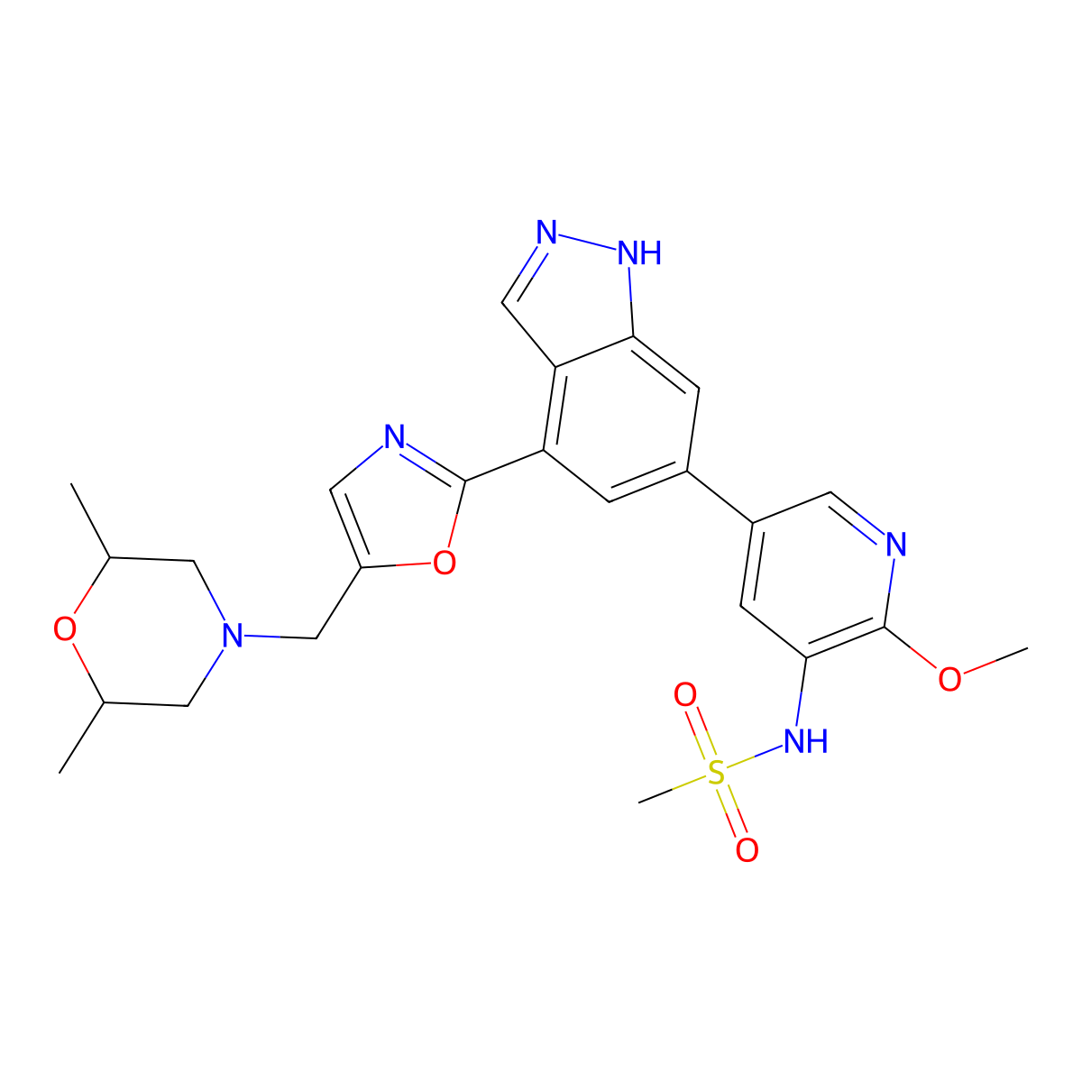 Gsk-2292767 molecular structure, CAS 1254036-66-2