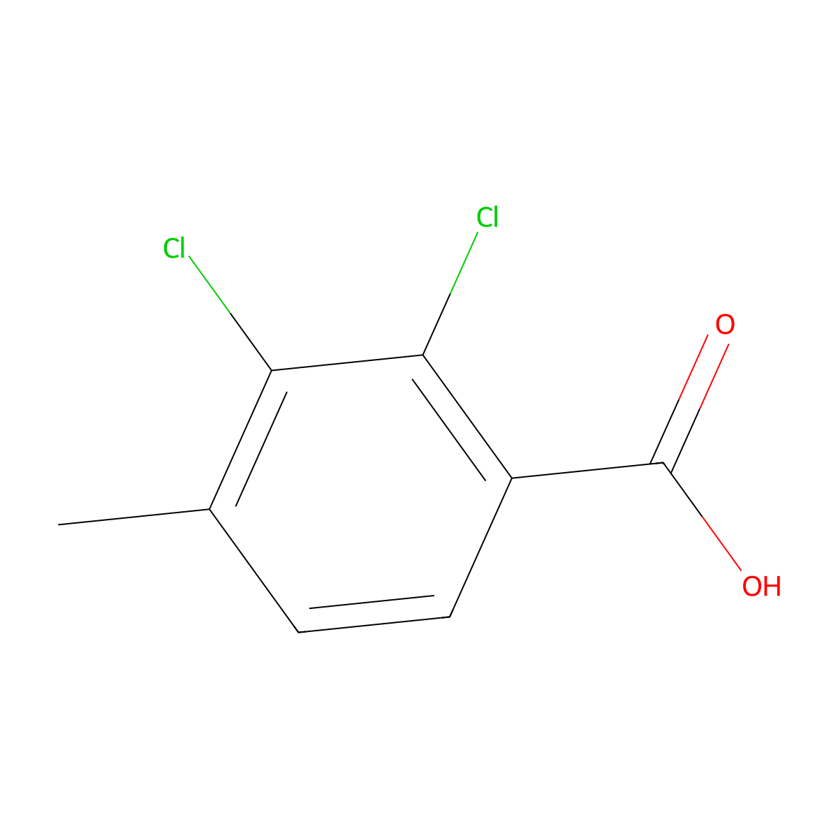 2,3-Dichloro-4-methylbenzoic acid molecular structure, CAS 1254073-62-5