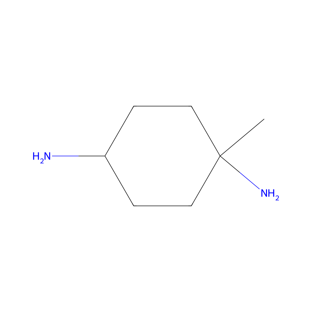 1-Methylcyclohexane-1,4-diamine molecular structure, CAS 1254157-33-9