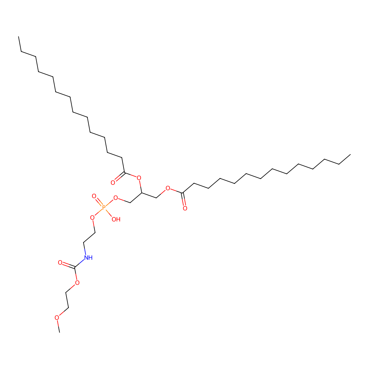 Dmpe-mpeg(2000) molecular structure, CAS 1254157-61-3