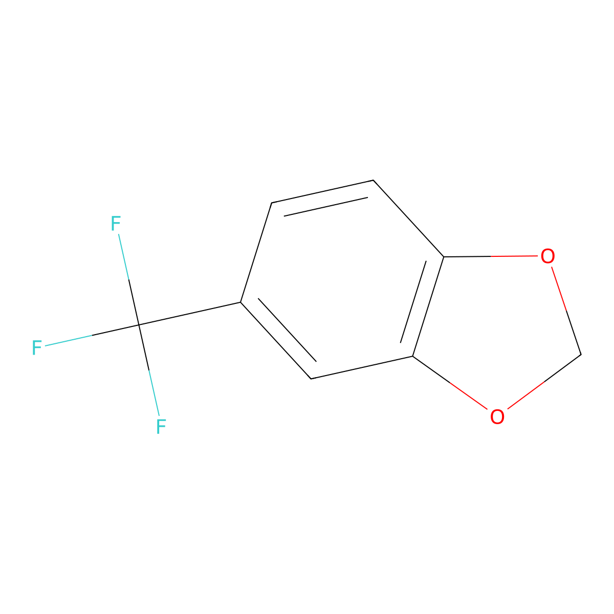 5-(Trifluoromethyl)benzo[d][1,3]dioxole molecular structure, CAS 1254164-46-9