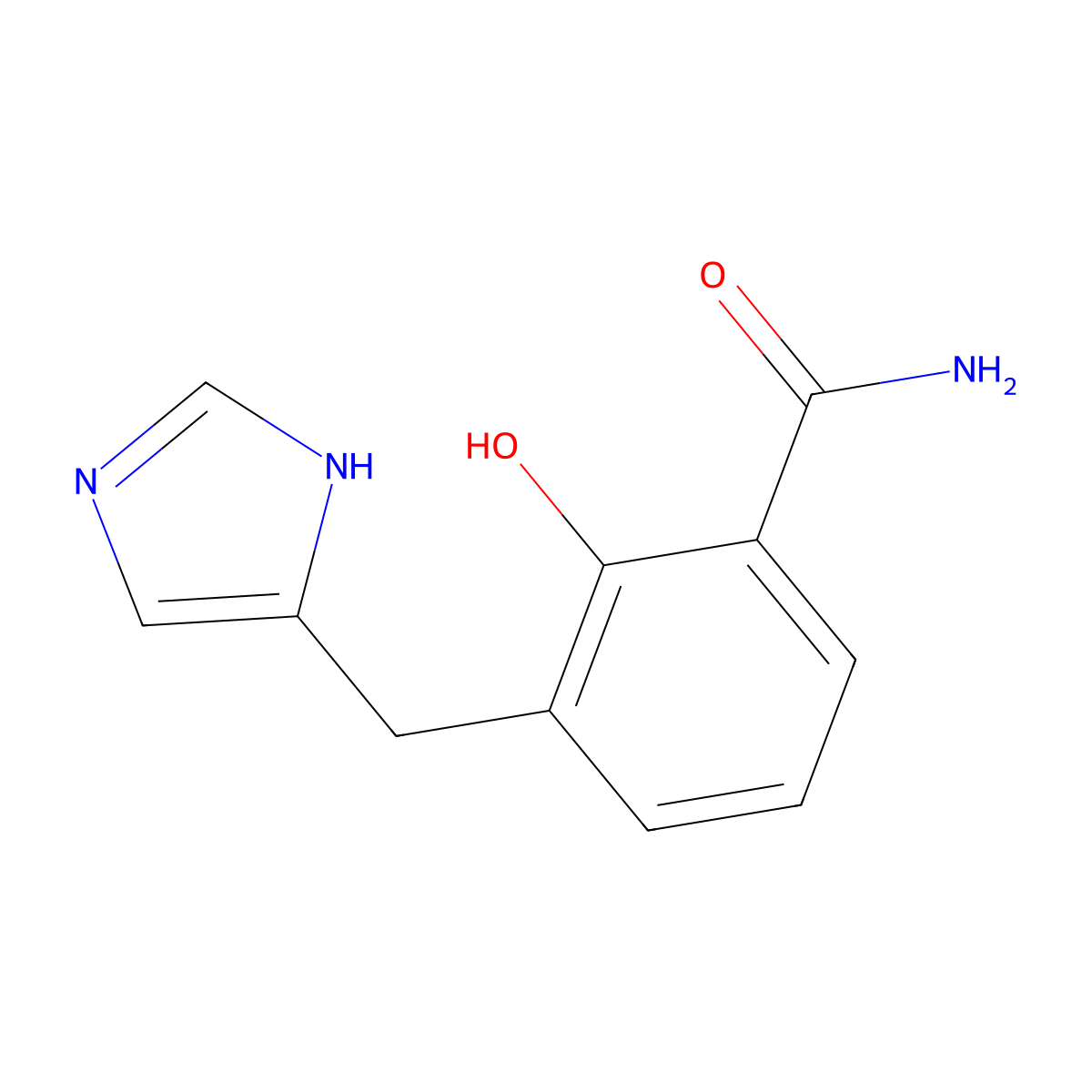 Mivazerol molecular structure, CAS 125472-02-8