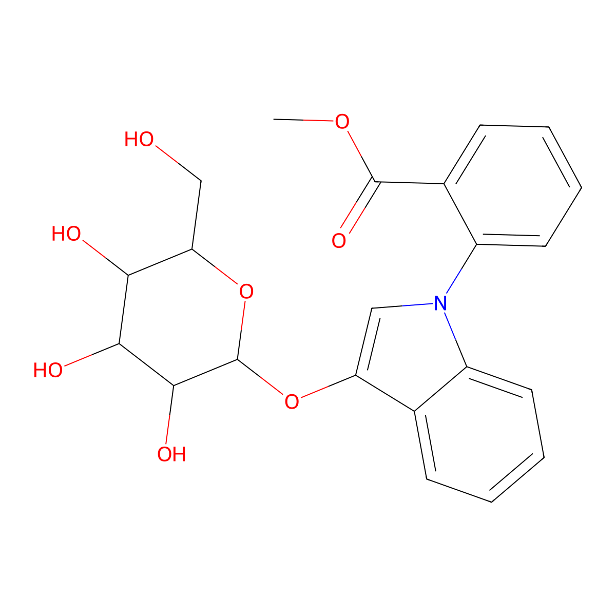 458 beta-D-galactopyranoside, Biosynth Patent: EP 2427431 and US 8940909 molecular structure, CAS 1254797-77-7