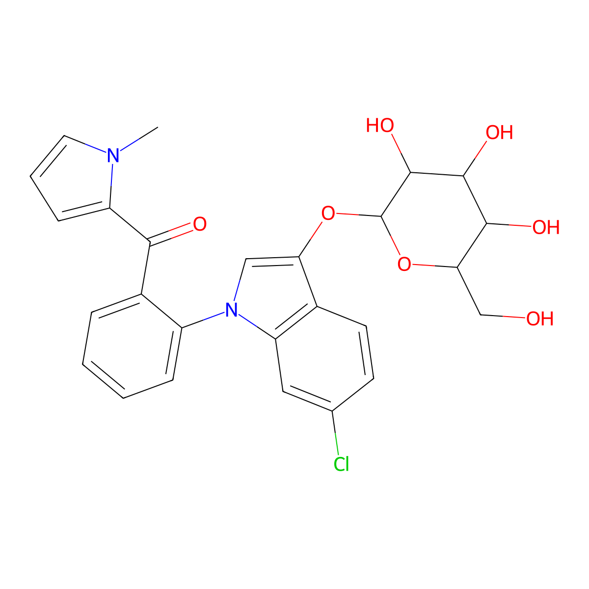 C26H25ClN2O7 molecular structure, CAS 1254798-26-9
