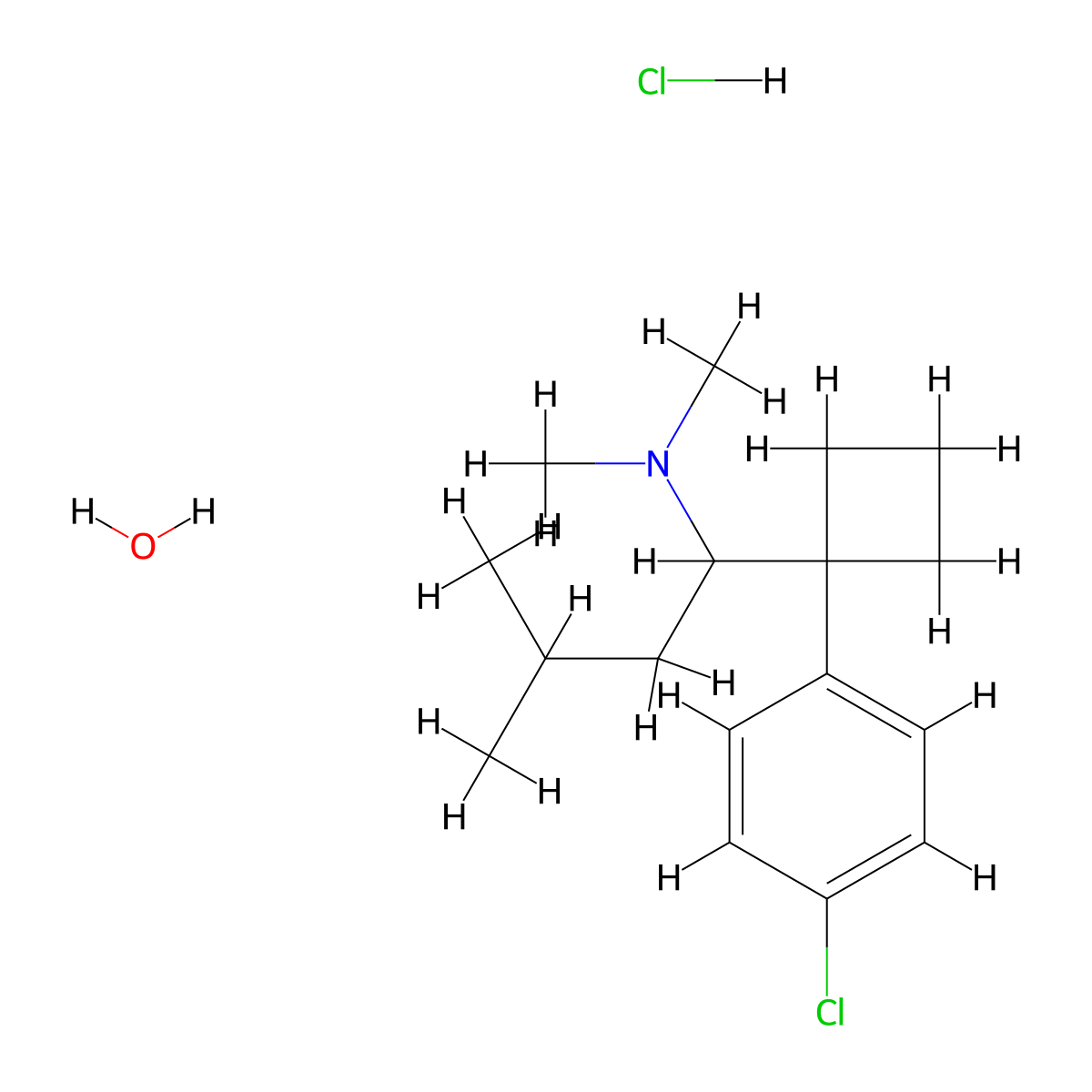 Meridia molecular structure, CAS 125494-59-9
