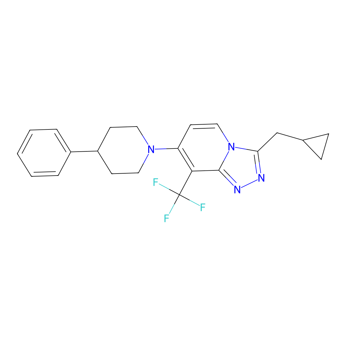 Jnj-42153605 molecular structure, CAS 1254977-87-1