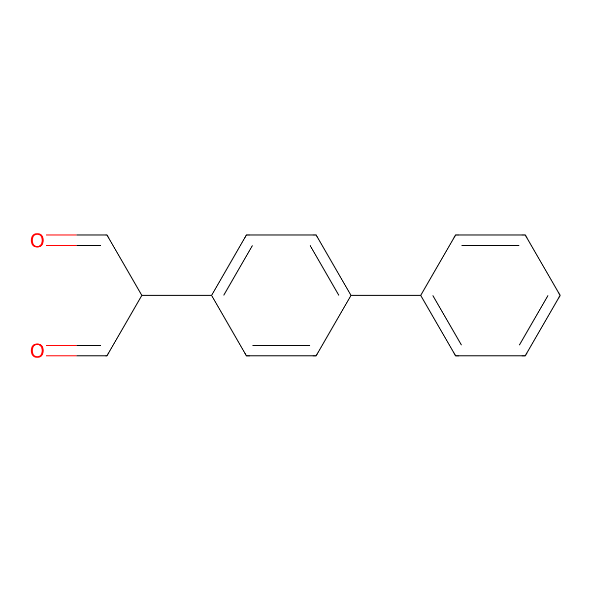 2-([1,1'-Biphenyl]-4-yl)malonaldehyde molecular structure, CAS 125507-91-7
