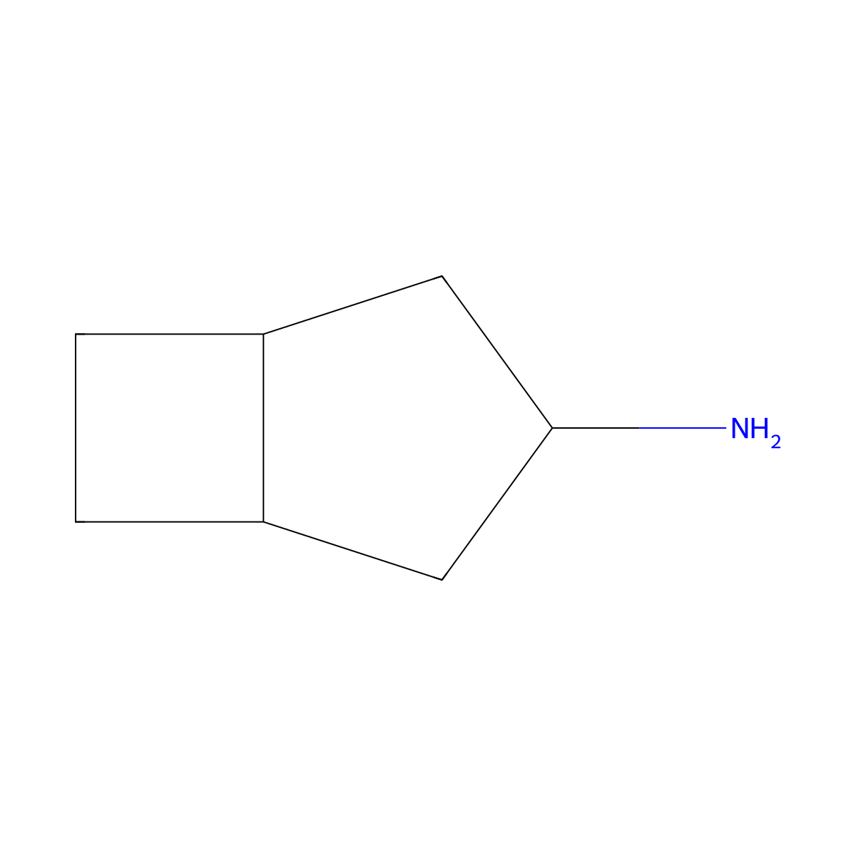 Bicyclo[3.2.0]heptan-3-amine molecular structure, CAS 1255099-04-7