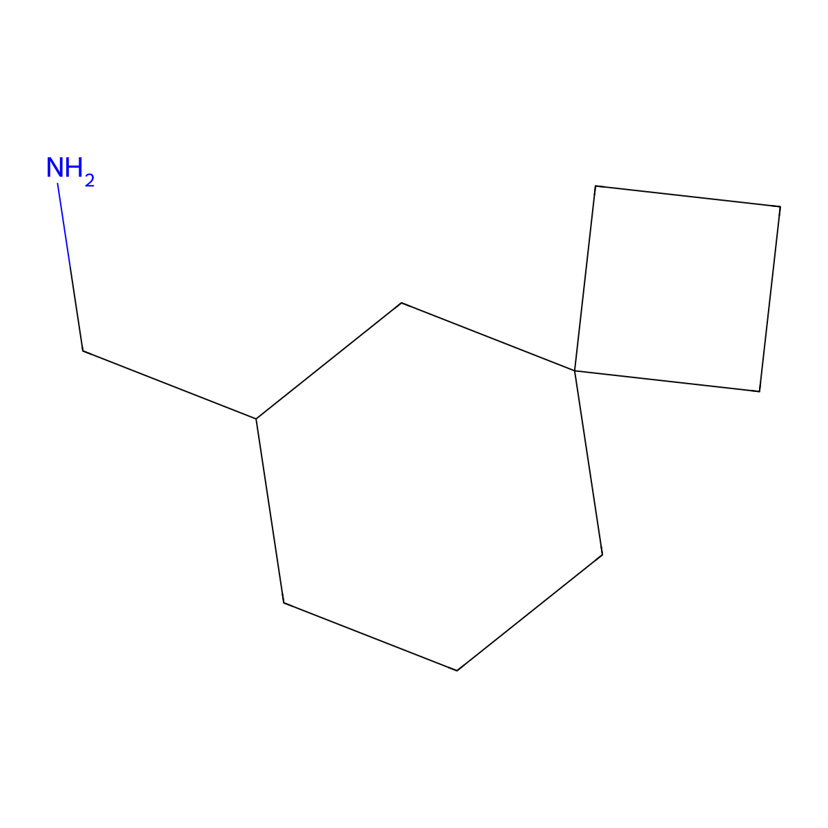 6-Aminomethylspiro[3.5]nonane molecular structure, CAS 1255099-14-9