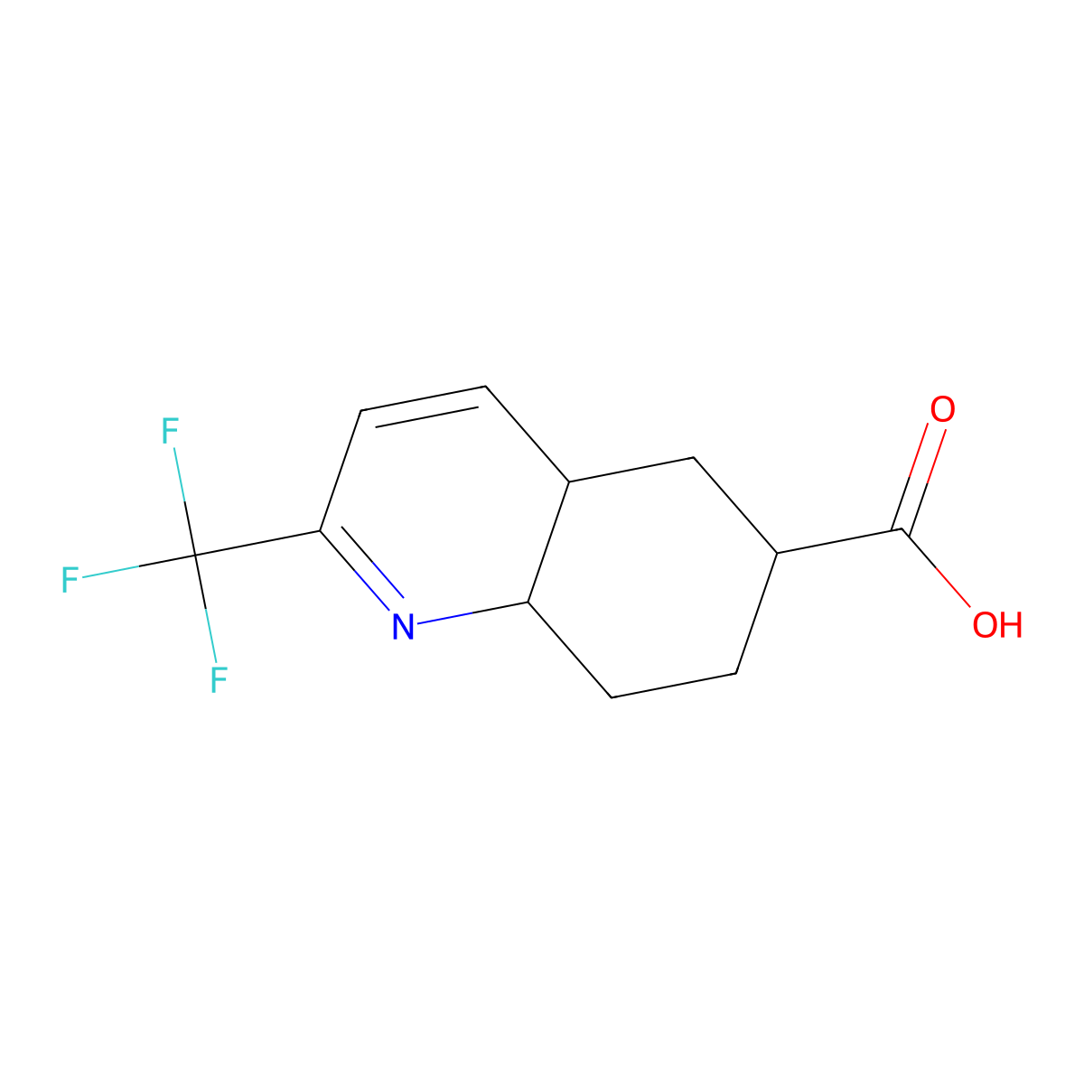 2-(Trifluoromethyl)-4A,5,6,7,8,8A-hexahydroquinoline-6-carboxylic acid molecular structure, CAS 1255099-19-4