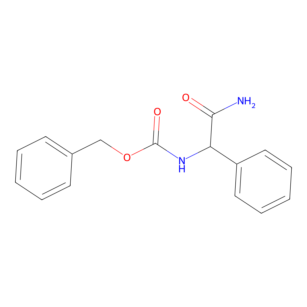 Z-DL-Phg-NH2 molecular structure, CAS 125515-95-9